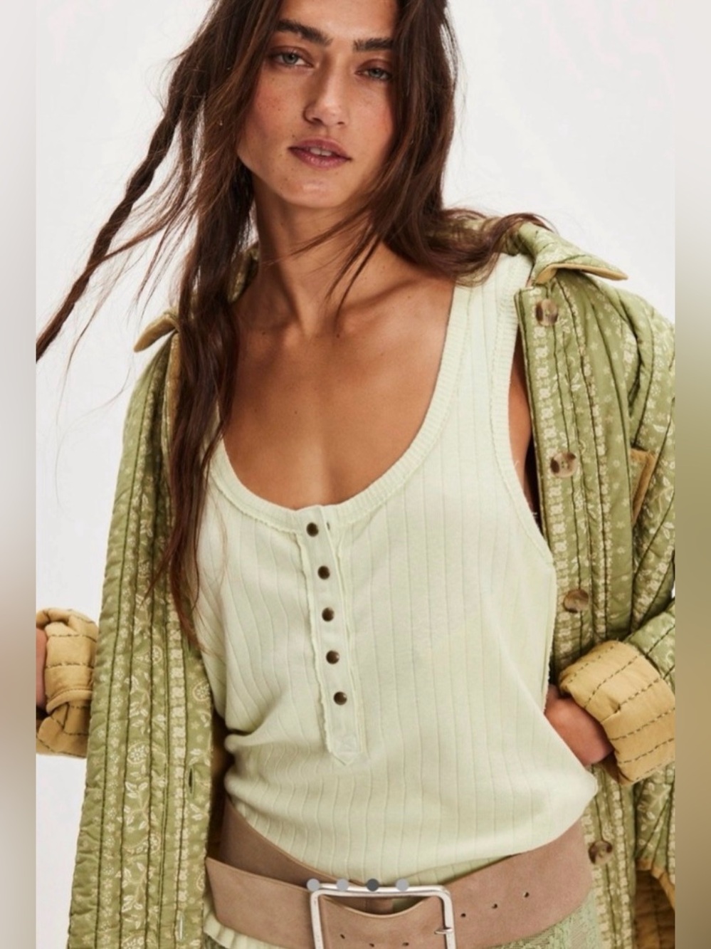 Free People Bryson Henley Tank
